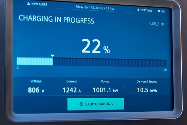 Siemens Megawatt Şarj Sisteminden bir ilk