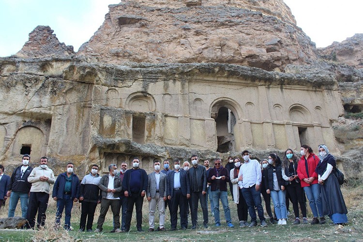 Yeşilhisar'a turizmci ziyareti