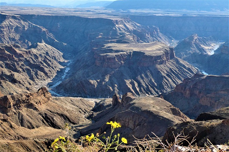 Fish River Canyon'a seyrüsefer