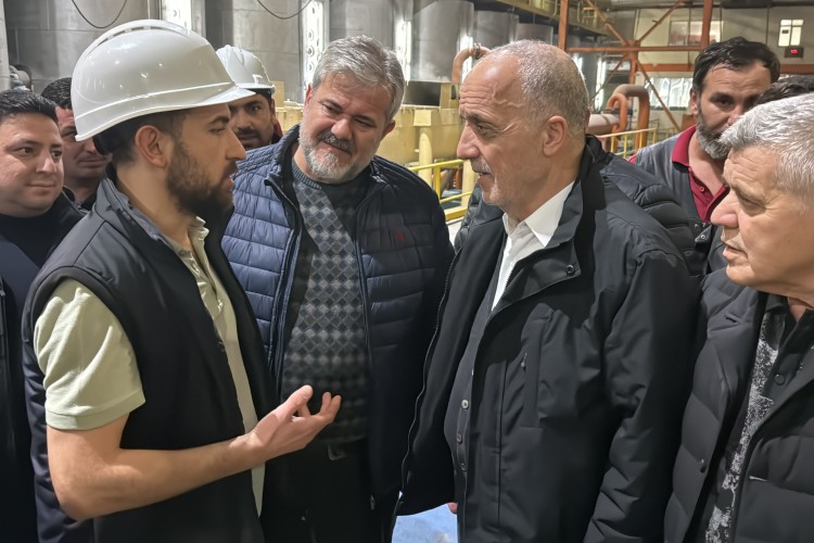 Yeni yıla Sakarya'da şeker fabrikasında girdi
