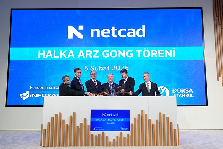 Borsa İstanbul'da gong Netcad Yazılım için çaldı