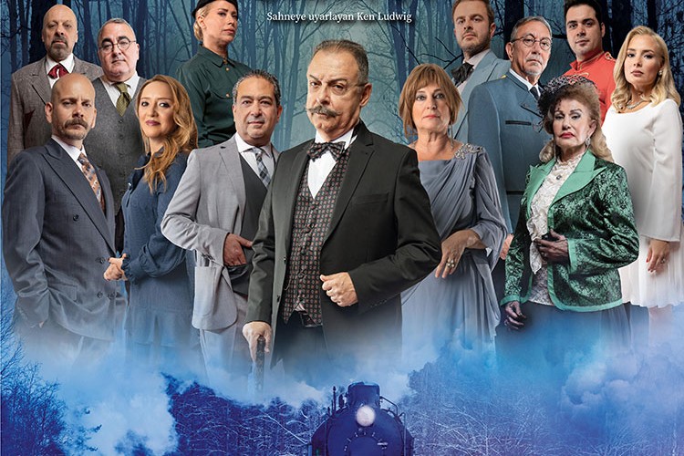 "Doğu Ekspresinde Cinayet" tiyatro sahnesinde