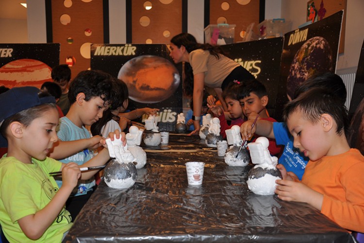 Çukurovalı çocuklara astronomi ve uzay eğitimi