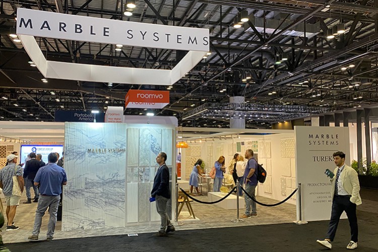 Marble Systems Coverings Fuarına Katıldı
