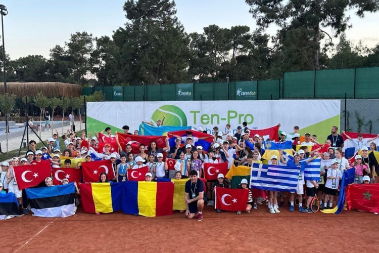 Corendon Tennis Club Kemer, Uluslararası TEN PRO – Turkish Bowl Tenis Turnuvası ödülleri sahiplerini buldu