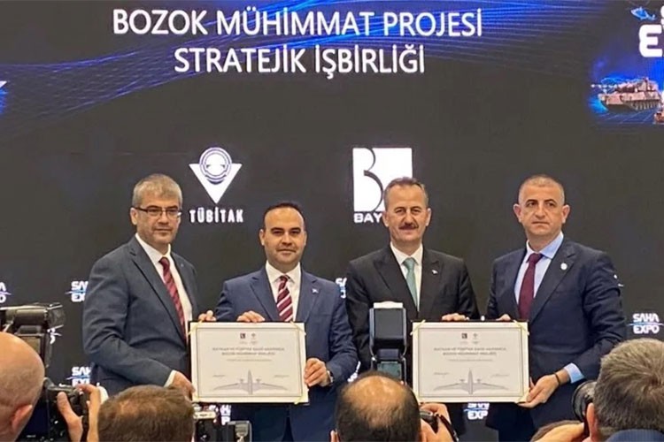 Bozok mühimmat projesi için anlaşma imzalandı