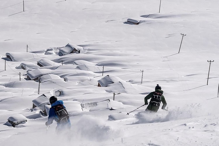 Kaçkar Dağları'nda "heliski" etkinliğinde 12. hafta heyecanı yaşanıyor