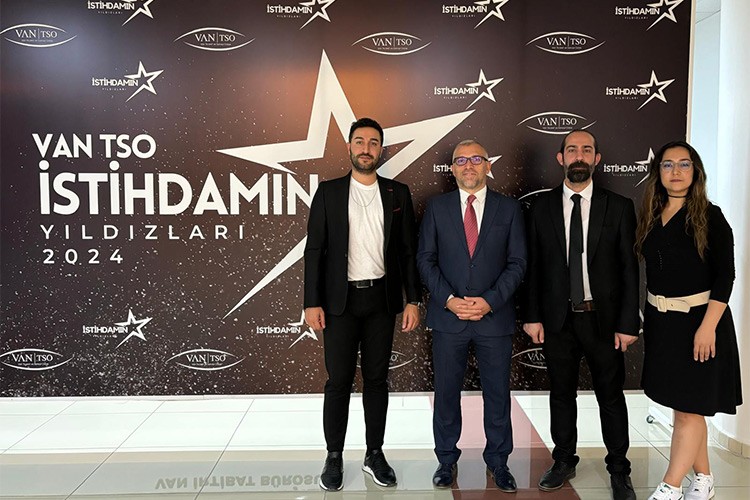 Van'daki istihdam çalışmalarıyla ödüle layık görüldü