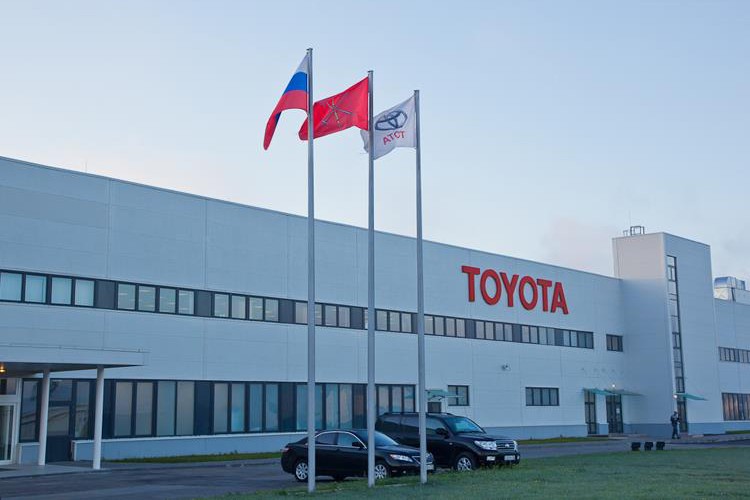 Toyota, Rusya'daki fabrikasını kapattı