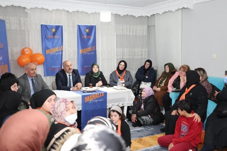 BÜYÜKGÖZ'DEN MAHALLELERDE HANE ZİYARETLERİ