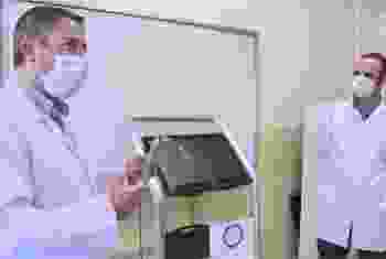 Meslek lisesinde üretilen video laringoskop cihazı tanıtıldı