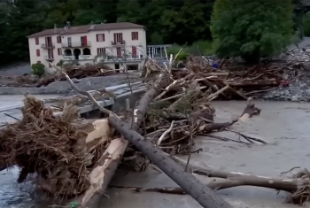 İtalya ve Fransa'da Yağışlar Can Kayıplarına Neden Oldu